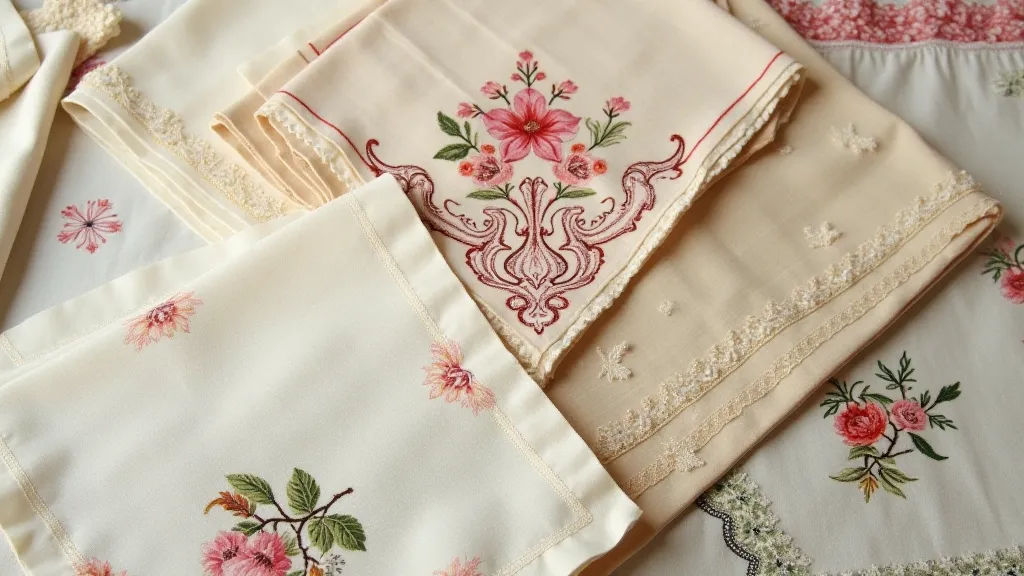 Collection of Victorian handkerchiefs
